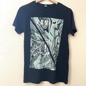 Panic At the Disco Graphic‎ Tshirt Sz Sm Black Seeing Eye Shirt Band Pop …